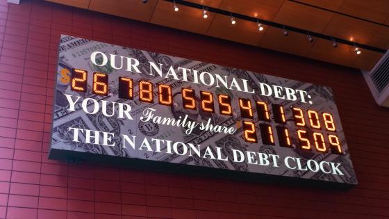 US national debt clock