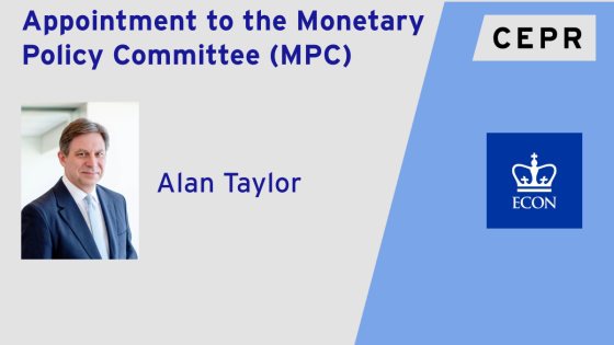 Alan Taylor MPC appointment