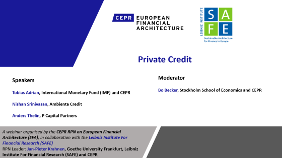 EFA private credit holding slides