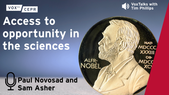 VoxTalk: Access to opportunity in the sciences - cover image